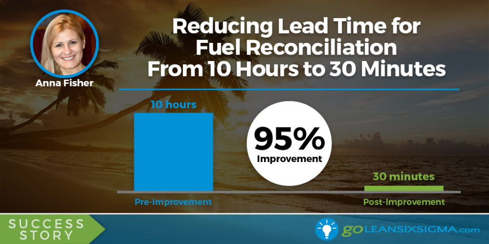 Reducing Fuel Reconciliation Time From 10 Hours to 30 Minutes