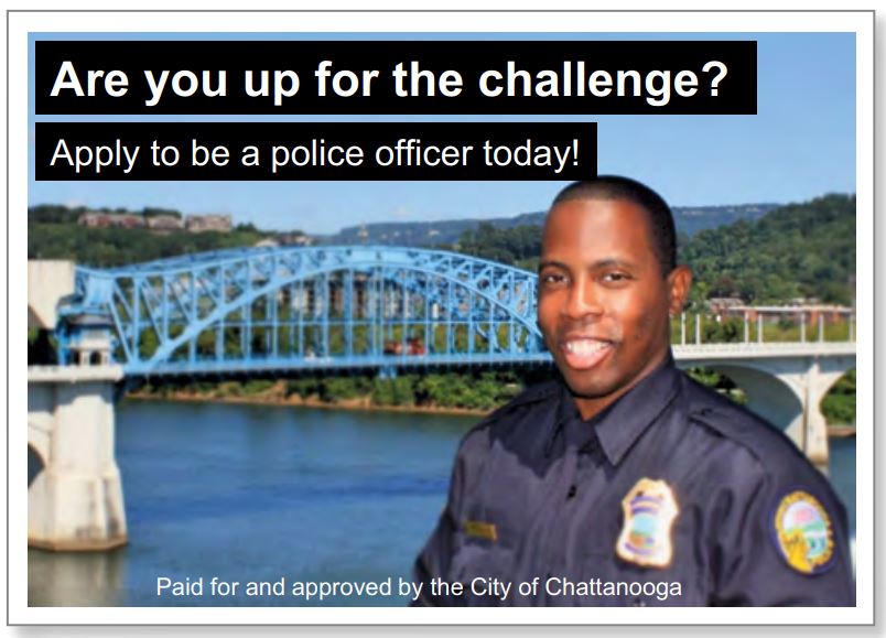 Changing the Message Tripled Applicants to the Police Force