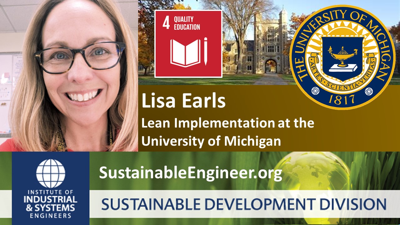 Lean Implementation at the University of Michigan with Lisa Earls