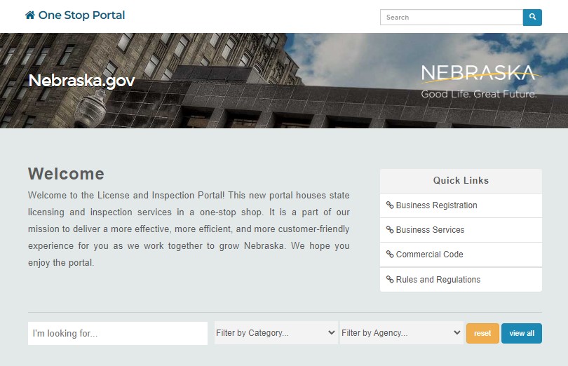 State of Nebraska Increase New Business Website Traffic by 27%