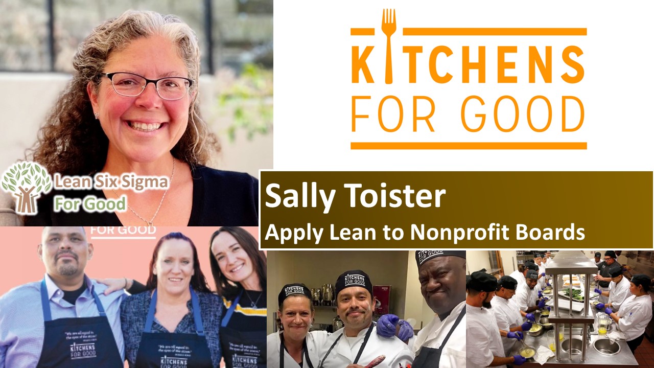 LSS4G Podcast: Apply Lean to Nonprofit Boards with Sally Toister